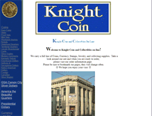 Tablet Screenshot of knightcoin.com